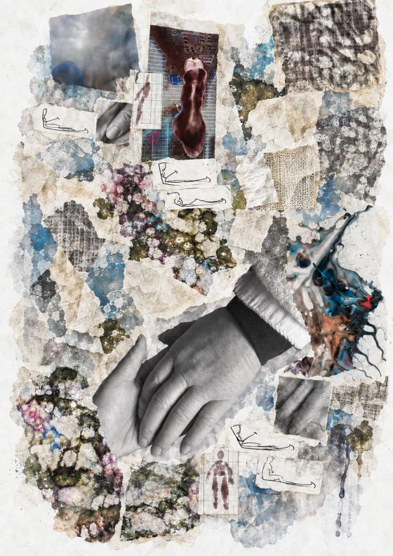 A moodboard for a medical assistive wearable.